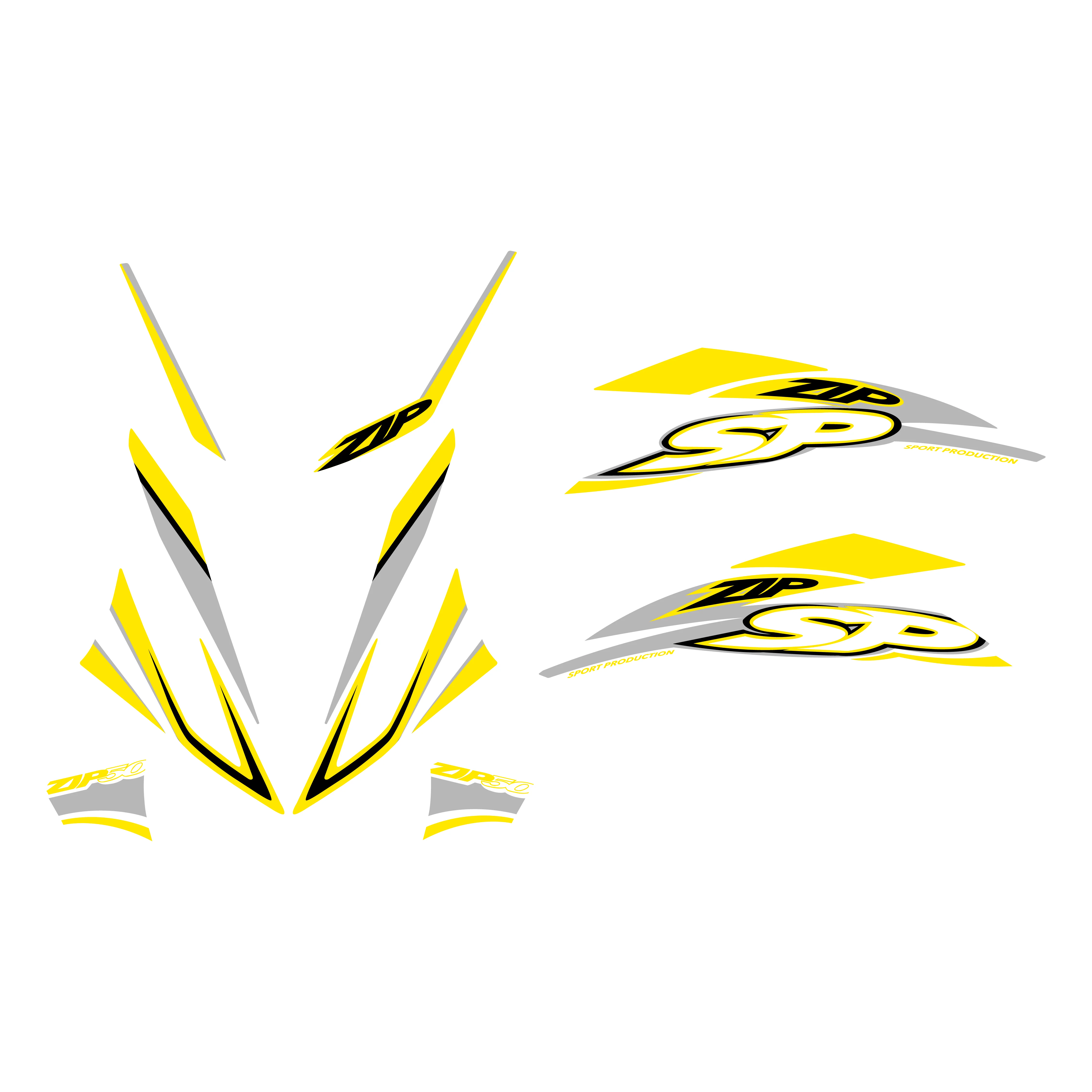 Stickerset Piaggio Zip SP H2O - Image 21