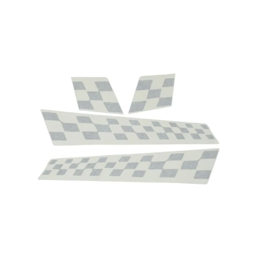 Stickerset Sport Finish Vlag Mat Zwart Piaggio Origineel