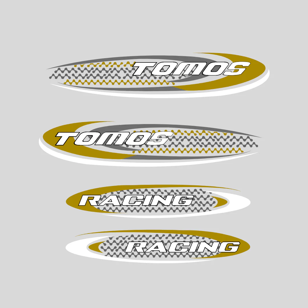 Stickerset Tomos Racing A3/A35 - Image 2