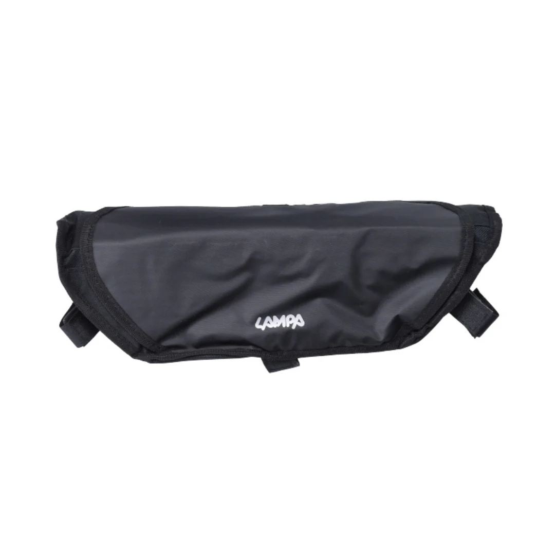 Stuurtas Zwart Lampa 2L Waterdicht Bromfiets / Fatbike