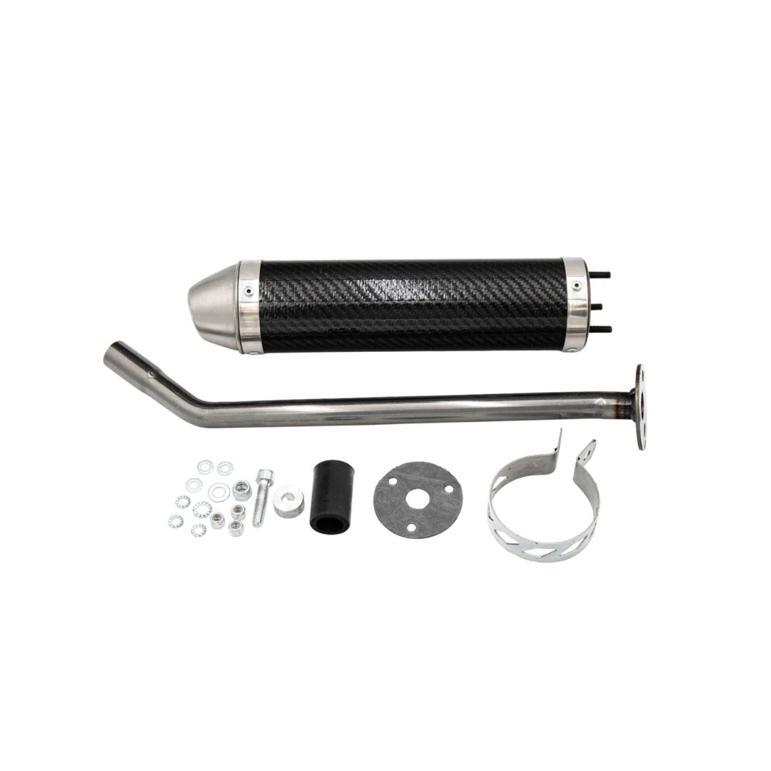 Uitlaat Gianelli Carbon Derbi DRD Pro SM 50 - Image 2