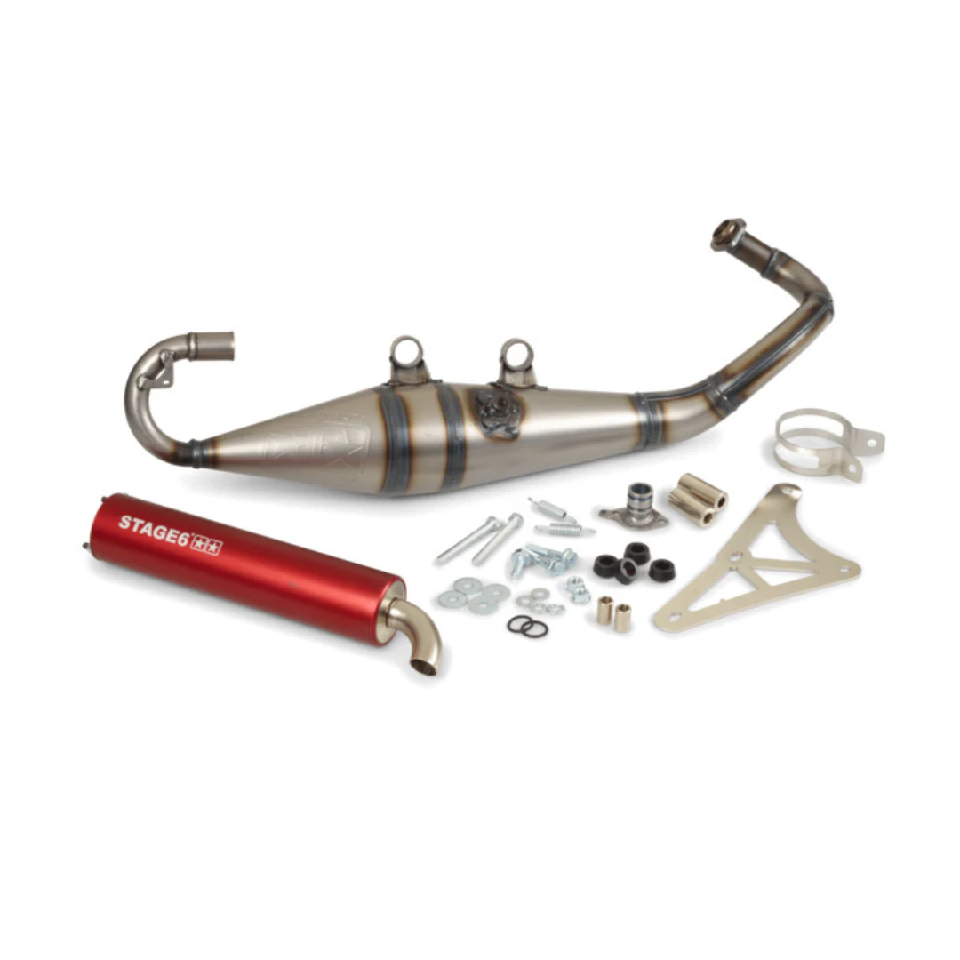 Uitlaat MK2 Stage6 Pro Rood Origineel - Image 2