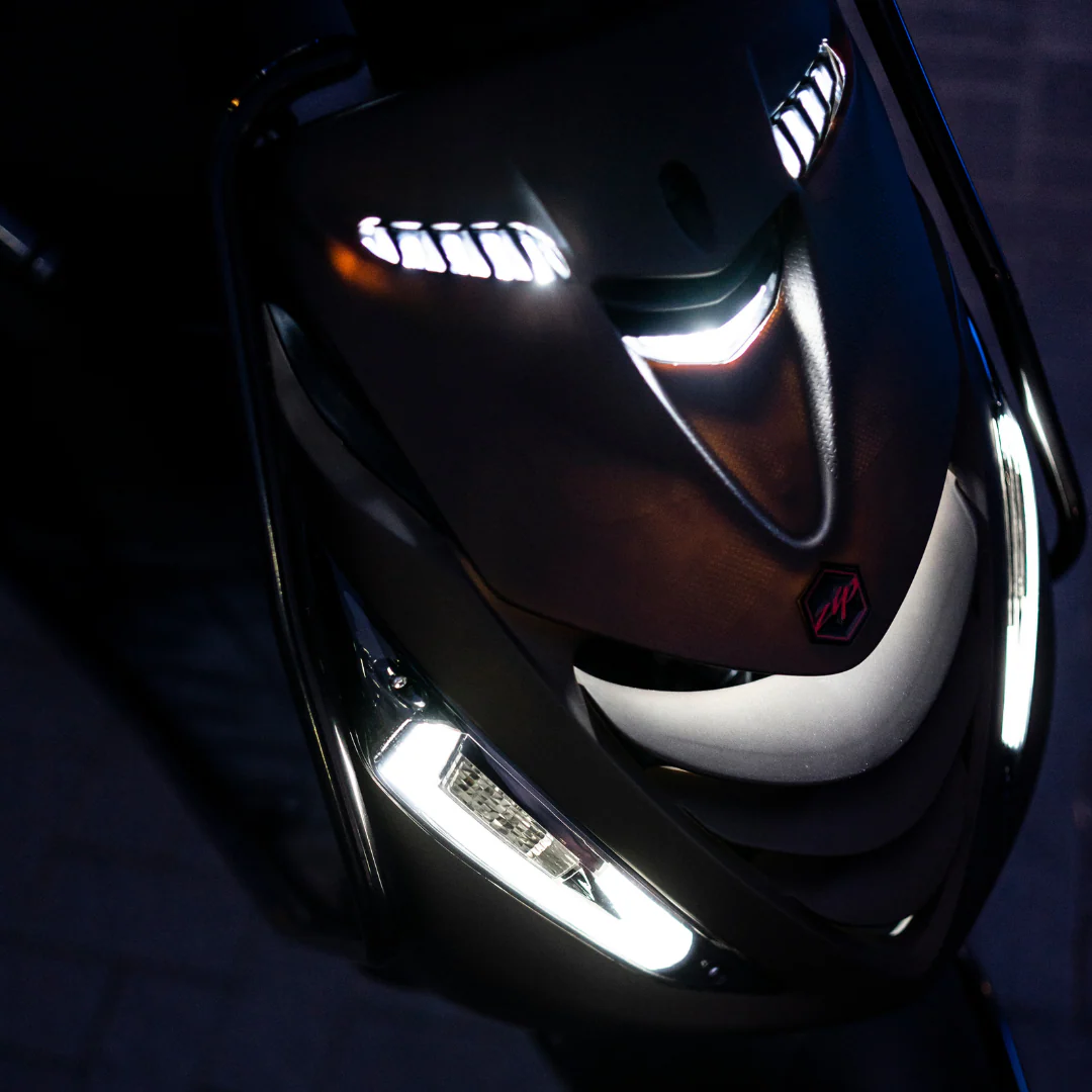 Grill Verlichting Piaggio Zip Wit - Image 3