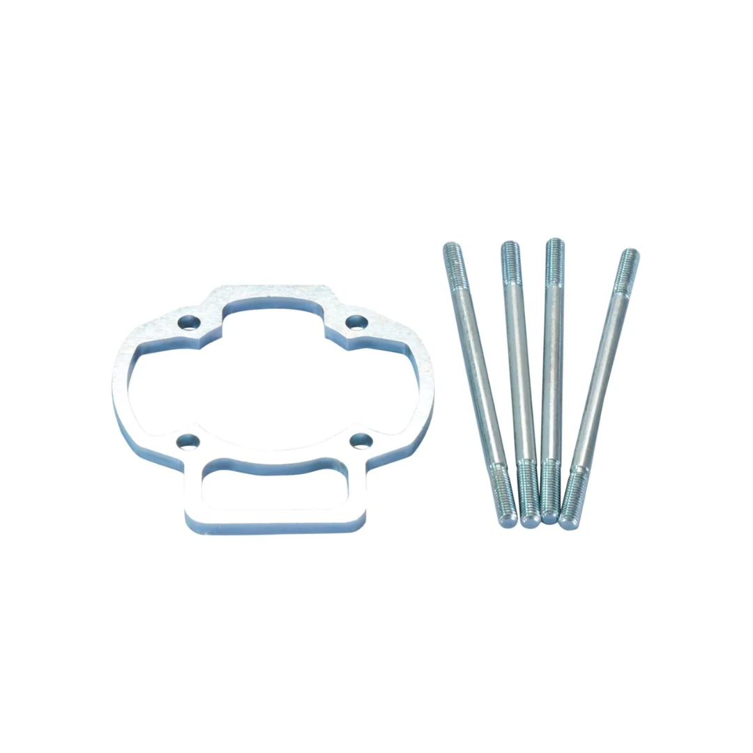 Voetpakking 5MM + Tapeind Polini Aluminium Piaggio 2 Takt Watergekoeld