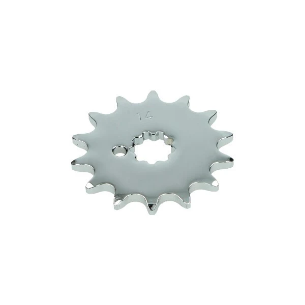 DMP Voortandwiel 14T Chroom Past op Maxi, Puch