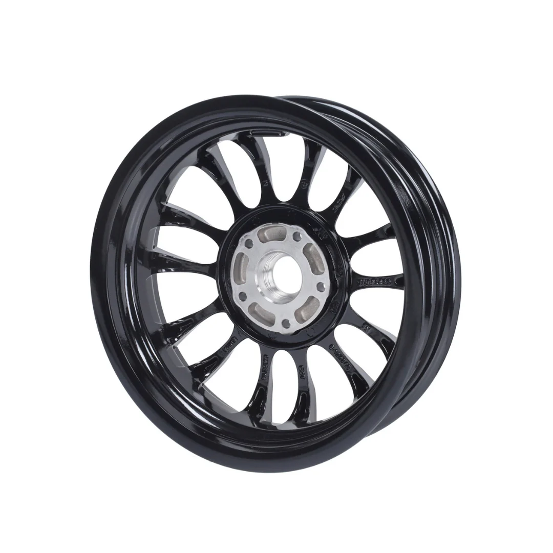 Voorvelg 12 Inch Glans Zwart Vespa Sprint / Piaggio Zip SP Origineel - Image 2