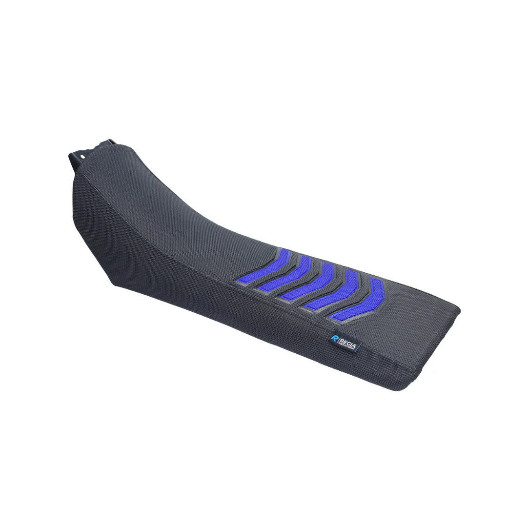 Zadel Zwart/Blauw Derbi Senda DRD / X-Treme 2003 t/m 2012