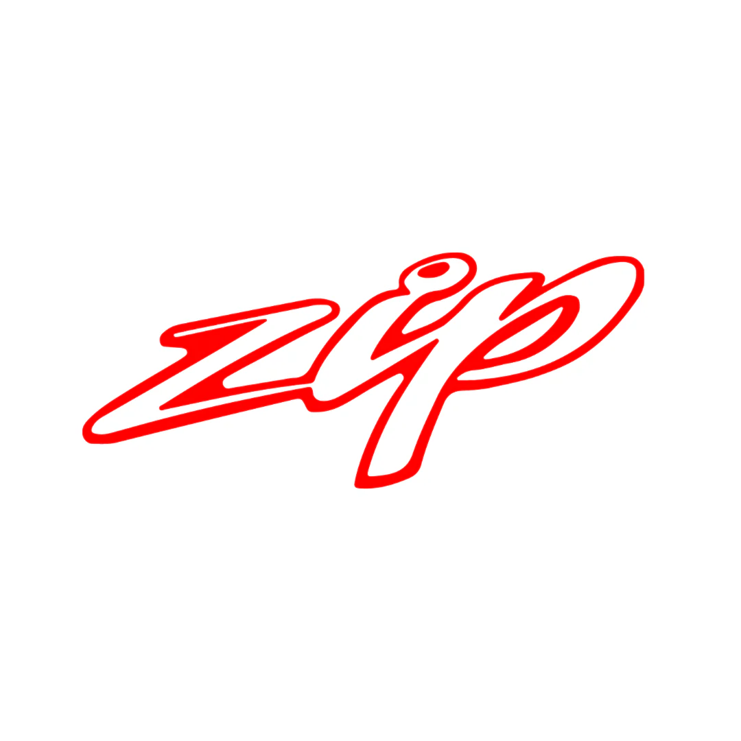 Zip Sticker Los 12CM - Image 2